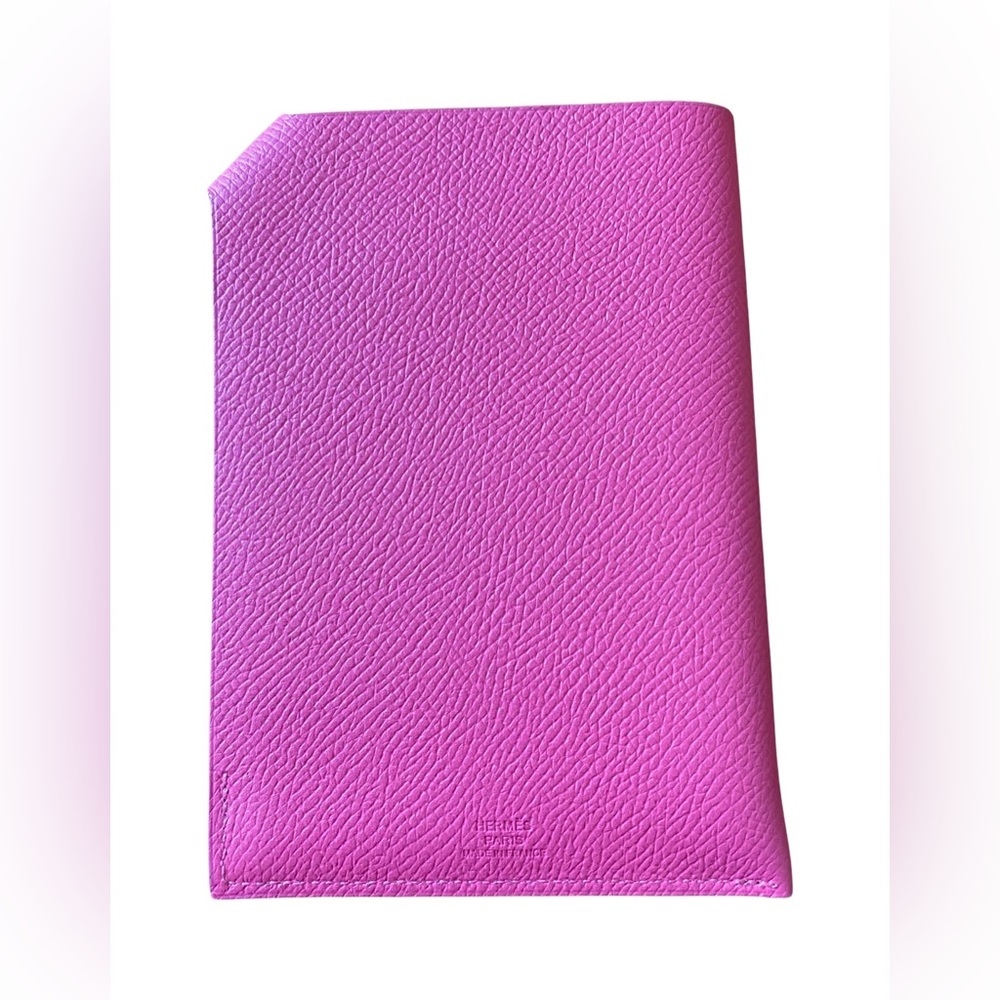 Hermes Epsom Leather Passport Cover - Rose Azalee Tarmac PM - Picture 10 of 16